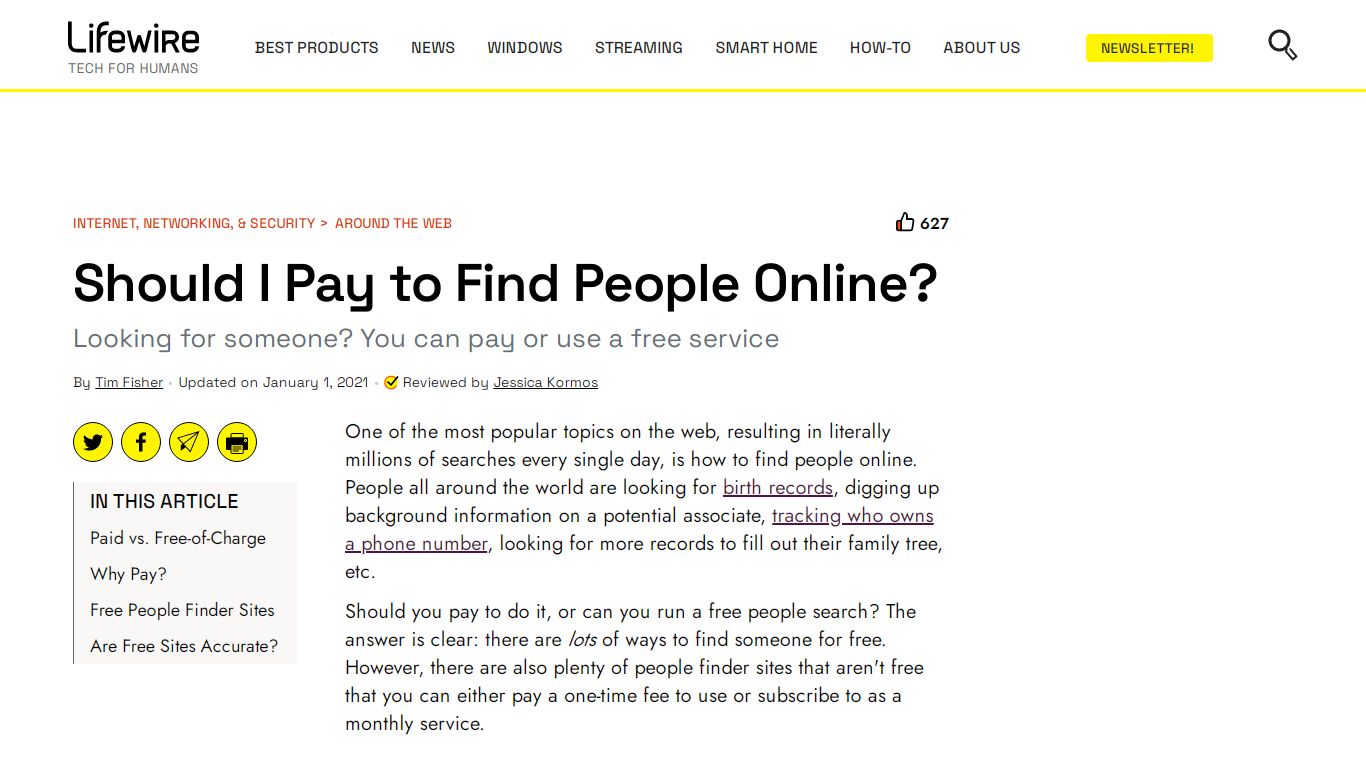 How Do I Find Someone Without Paying a Fee? - Lifewire